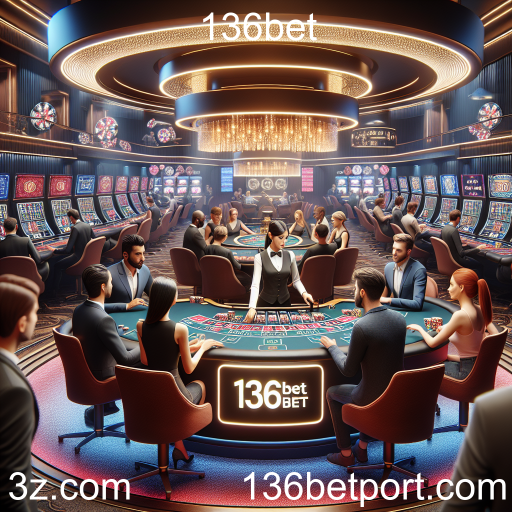 A Emoção do Cassino Ao Vivo na 136bet